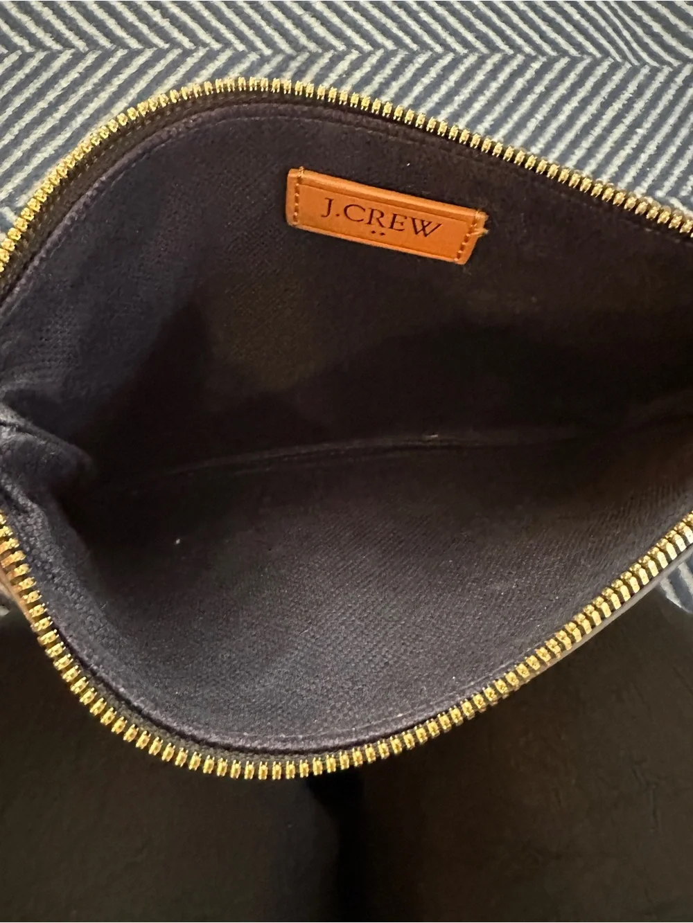 J. Crew small zipper
